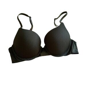 Victoria's Secret 34B Underwire Padded Perfect Coverage Bra Stripped  Supportive